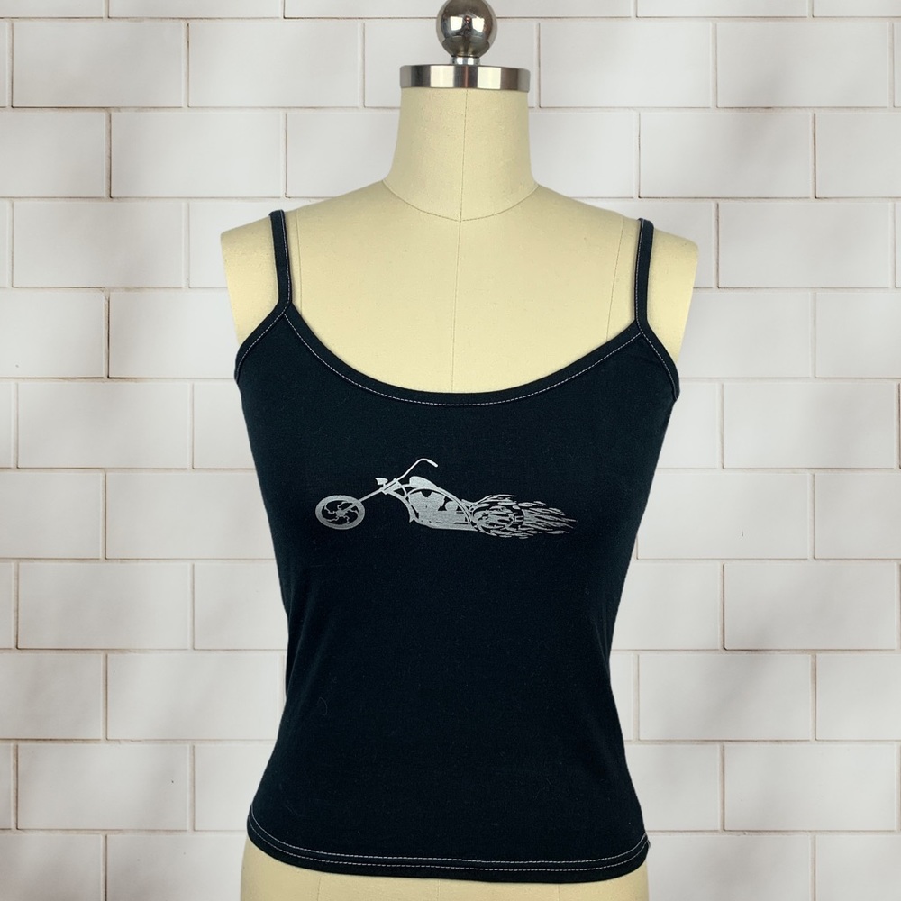Rothco Motorcycle Biker Tank Black M NWT